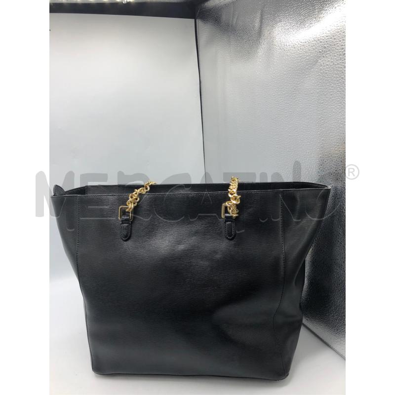 BORSA DONNA NERA RALPH LAURENT CATEN DORAT  | Mercatino dell'Usato Avellino 4