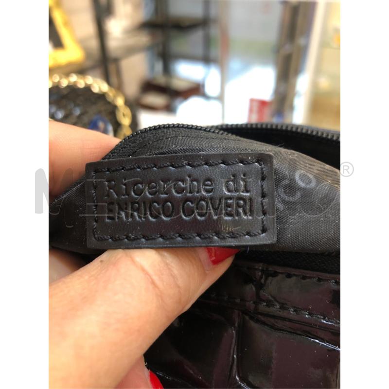 BORSA DONNA NERA VINTAGE COCCO PELLE  | Mercatino dell'Usato Avellino 5