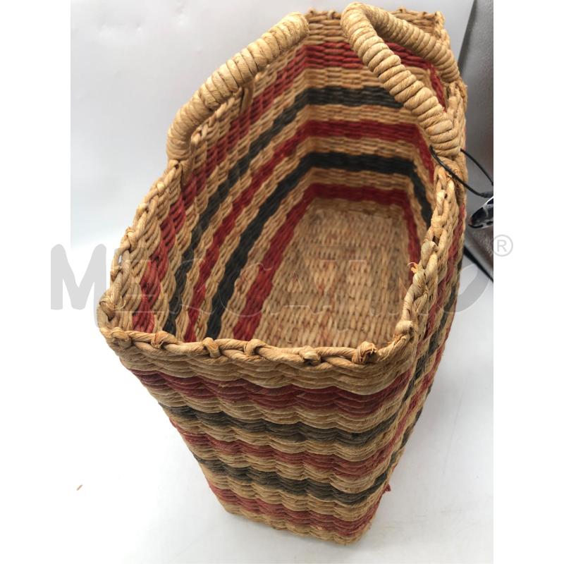 BORSA DONNA PAGLIA CESTINO | Mercatino dell'Usato Avellino 3