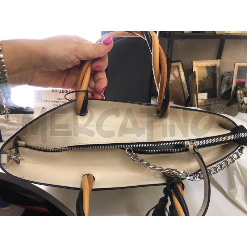BORSA DONNA PANNA MANICO TORCHON PELLE CHIARINI | Mercatino dell'Usato Avellino 2