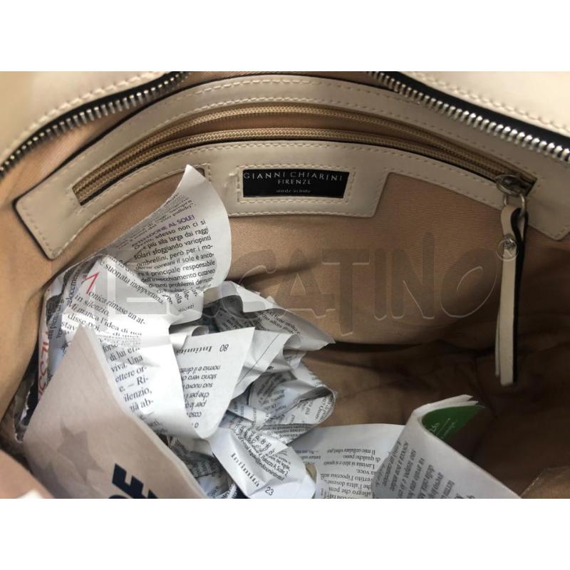 BORSA DONNA PANNA MANICO TORCHON PELLE CHIARINI | Mercatino dell'Usato Avellino 3
