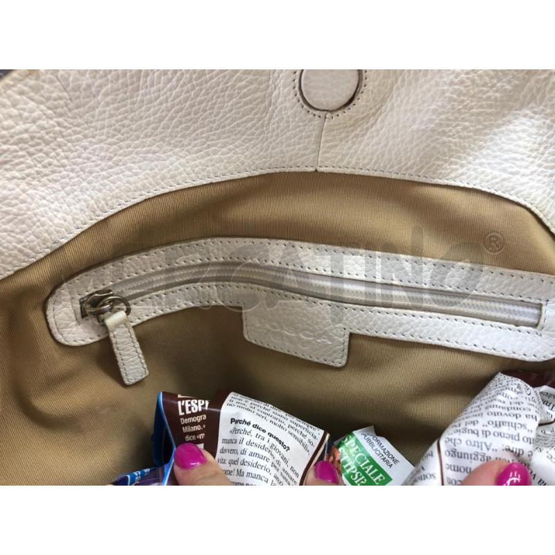 BORSA DONNA PANNA TOSCA BLU  | Mercatino dell'Usato Avellino 4