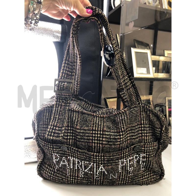 BORSA DONNA PATRIZIA PEPE TESSUTO FANT  | Mercatino dell'Usato Avellino 1