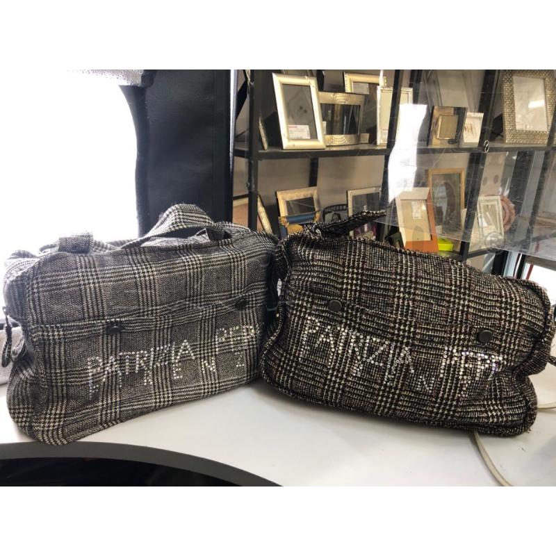 BORSA DONNA PATRIZIA PEPE TESSUTO FANT  | Mercatino dell'Usato Avellino 5