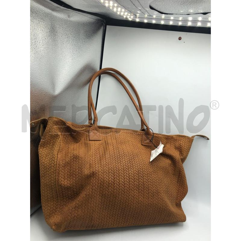 BORSA DONNA PELLE CANESTRINO  | Mercatino dell'Usato Avellino 1