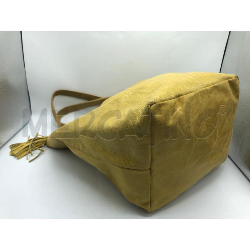 BORSA DONNA PEL GIALLO  | Mercatino dell'Usato Avellino 2