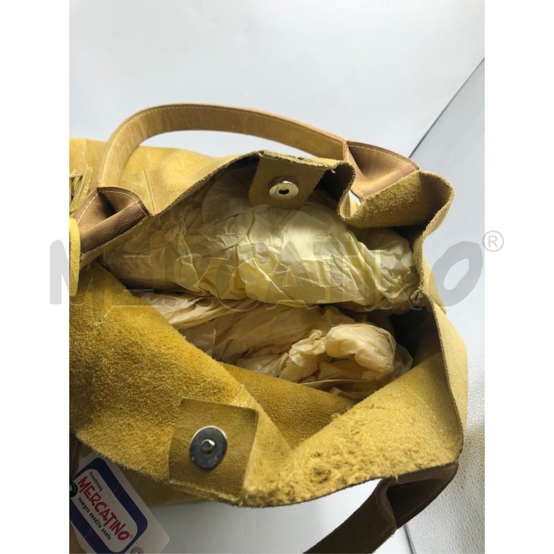 BORSA DONNA PEL GIALLO  | Mercatino dell'Usato Avellino 3