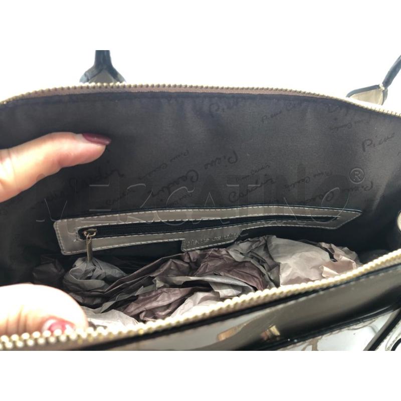 BORSA DONNA PIERRE CARDEL BEIGE LUCIDA  | Mercatino dell'Usato Avellino 5