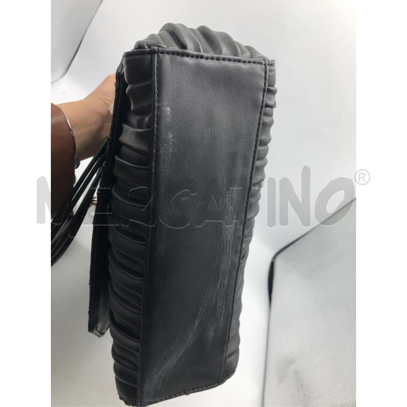 BORSA DONNA PLISSÈ PANDORINE NERA | Mercatino dell'Usato Avellino 2