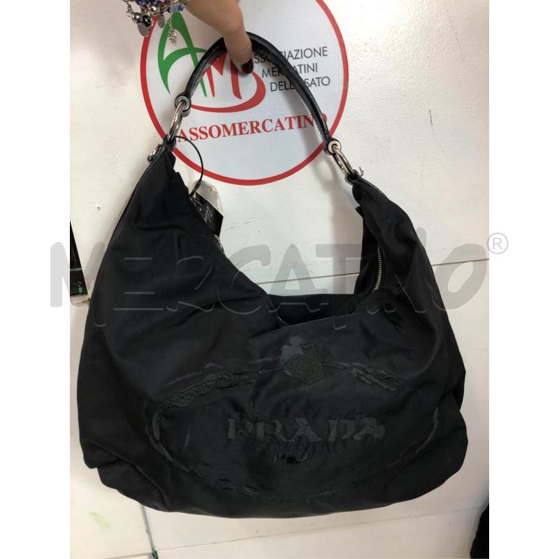 BORSA DONNA PRADA HOBO STOFFA  | Mercatino dell'Usato Avellino 5