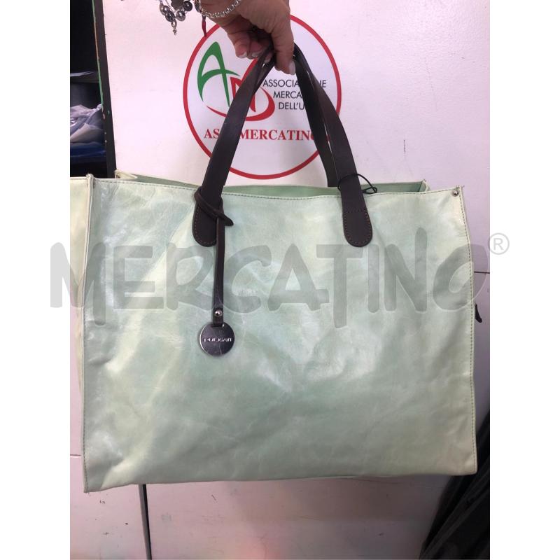 BORSA DONNA PULICATI VERDE  | Mercatino dell'Usato Avellino 1