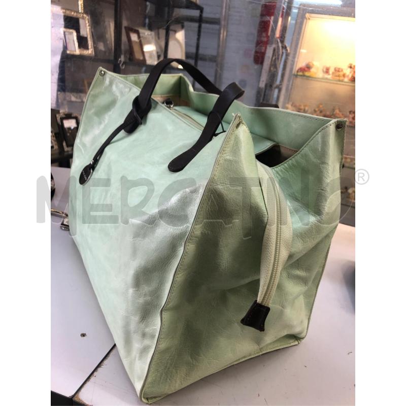 BORSA DONNA PULICATI VERDE  | Mercatino dell'Usato Avellino 2