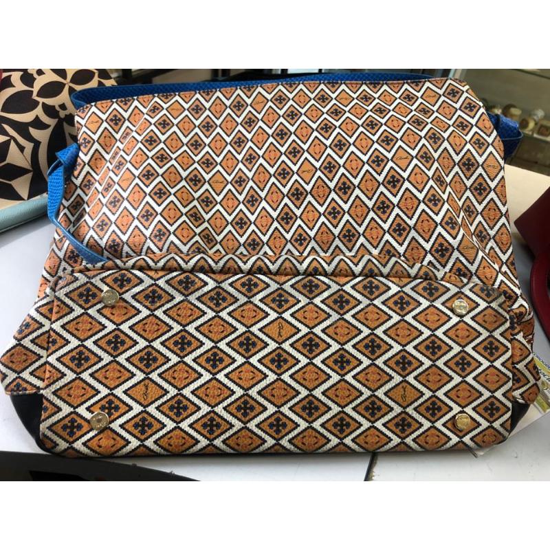 BORSA DONNA QXEL NERA BEIGE MAN BLU | Mercatino dell'Usato Avellino 3