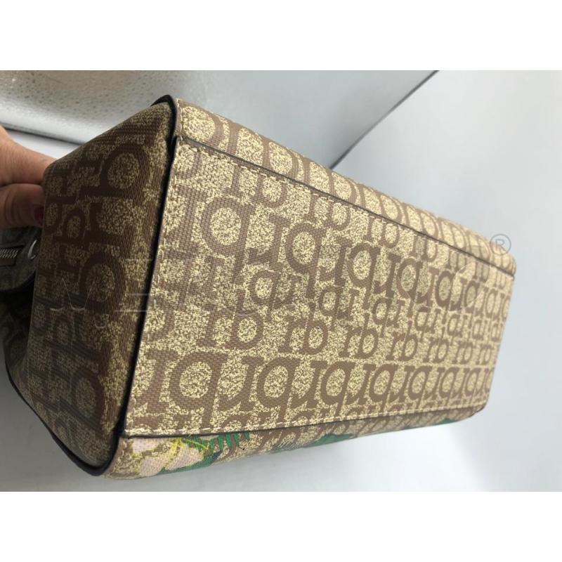 BORSA DONNA ROCCOBAROCCO BEIGER FANT FIORE  | Mercatino dell'Usato Avellino 4