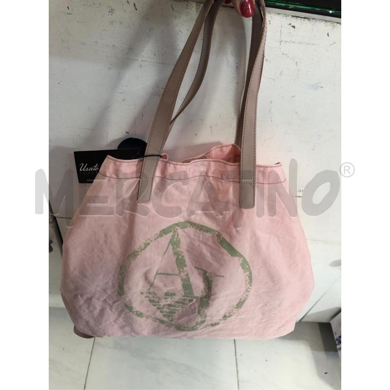 BORSA DONNA ROSA ARMANI JEANS  | Mercatino dell'Usato Avellino 3