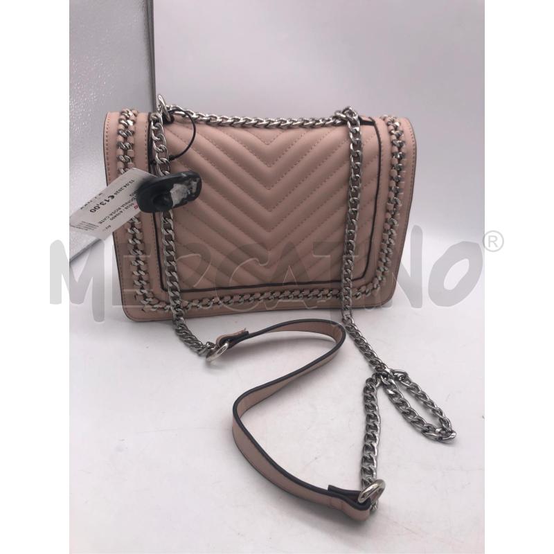 BORSA DONNA ROSA CATENA ARG | Mercatino dell'Usato Avellino 2