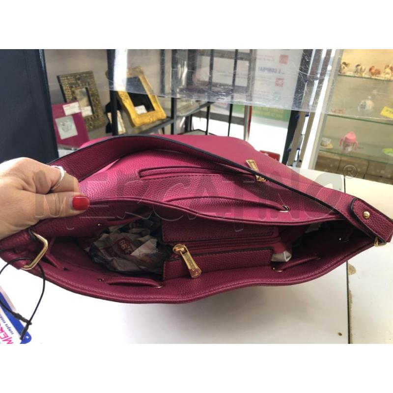 BORSA DONNA ROSA CHARRO  | Mercatino dell'Usato Avellino 2