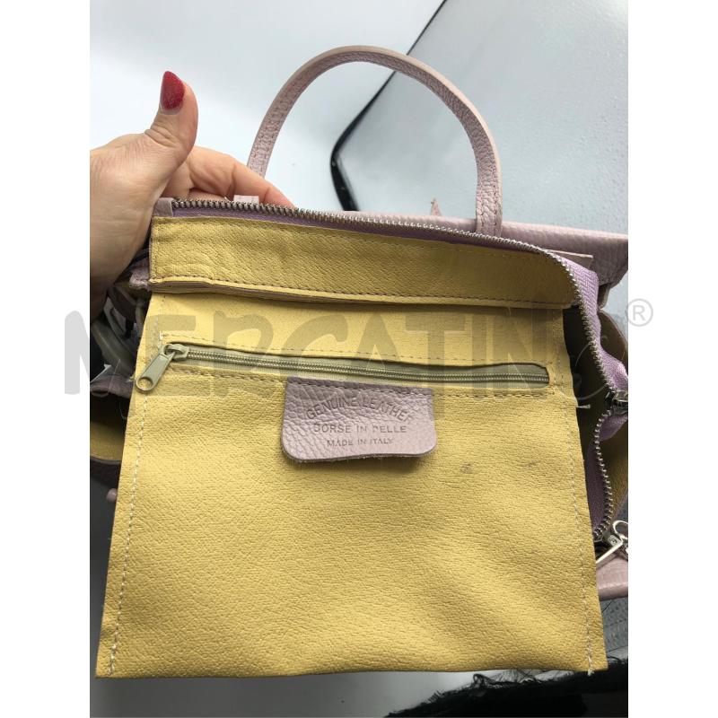 BORSA DONNA ROSA LABEL ROSE  | Mercatino dell'Usato Avellino 5