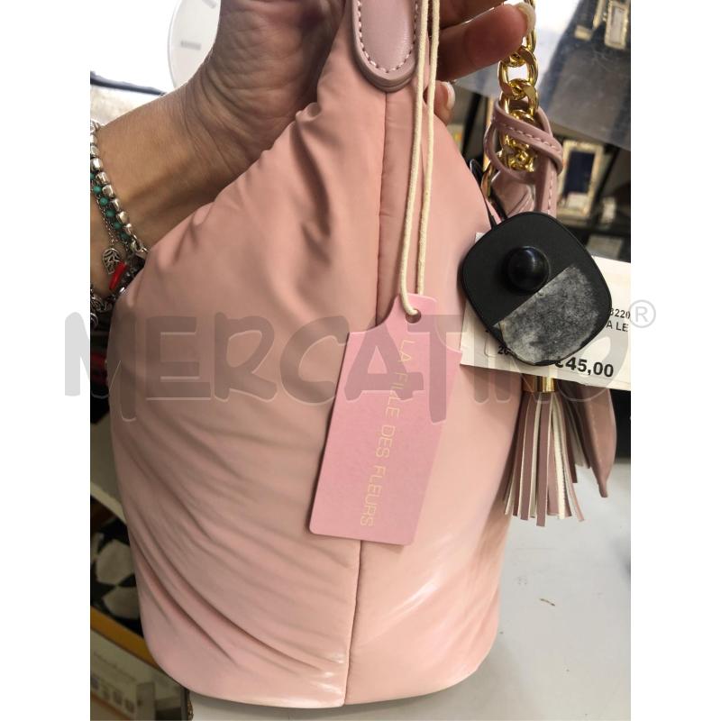 BORSA DONNA ROSA LE FILLE DES FLAURS  | Mercatino dell'Usato Avellino 4