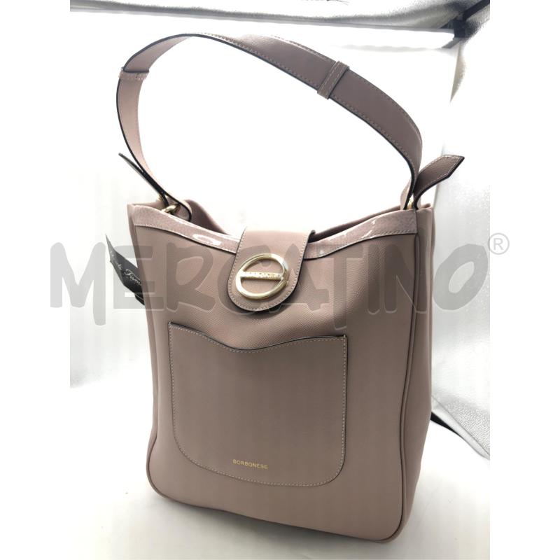 BORSA DONNA ROSA LILLA BORBONESE  | Mercatino dell'Usato Avellino 1