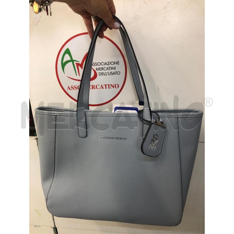 BORSA DONNA SILVIAN HEACHAZZURO CHIARO  | Mercatino dell'Usato Avellino 5
