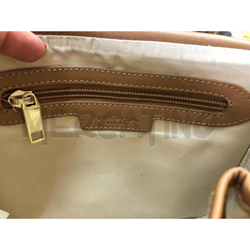 BORSA DONNA TOSCA BLU BEIGE  | Mercatino dell'Usato Avellino 3