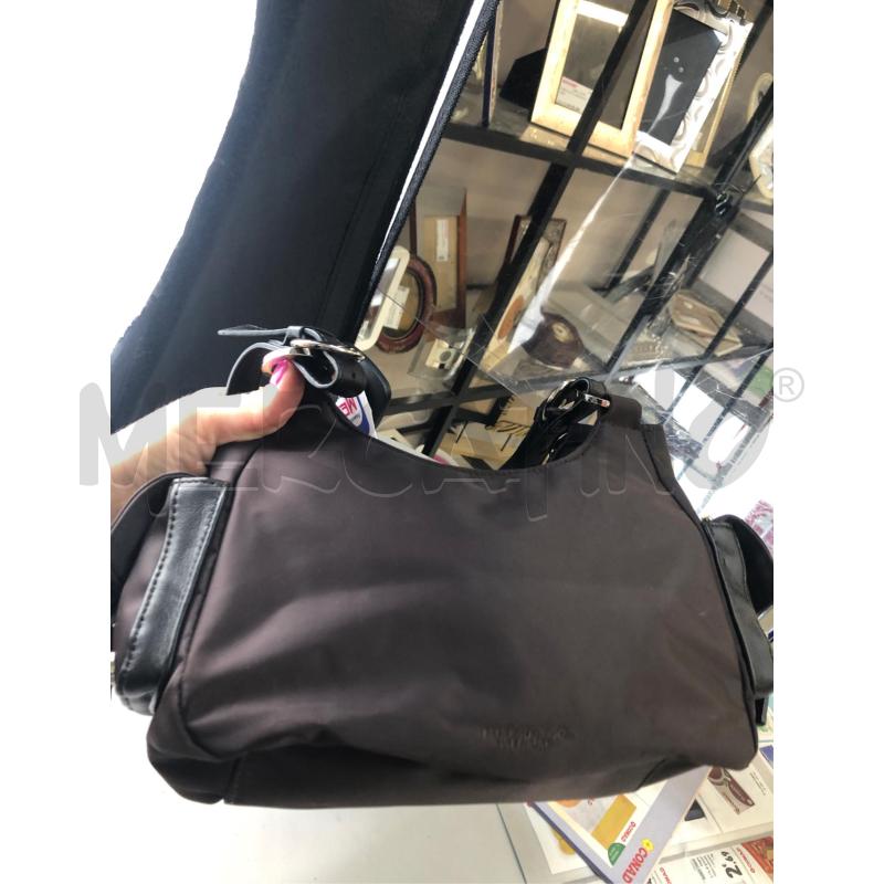 BORSA DONNA TOSCA BLU MARRONE STRASS | Mercatino dell'Usato Avellino 2