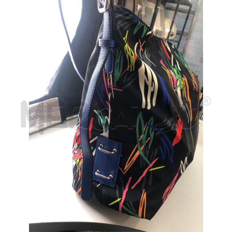 BORSA DONNA UANITA NERA BLU FANT  | Mercatino dell'Usato Avellino 2