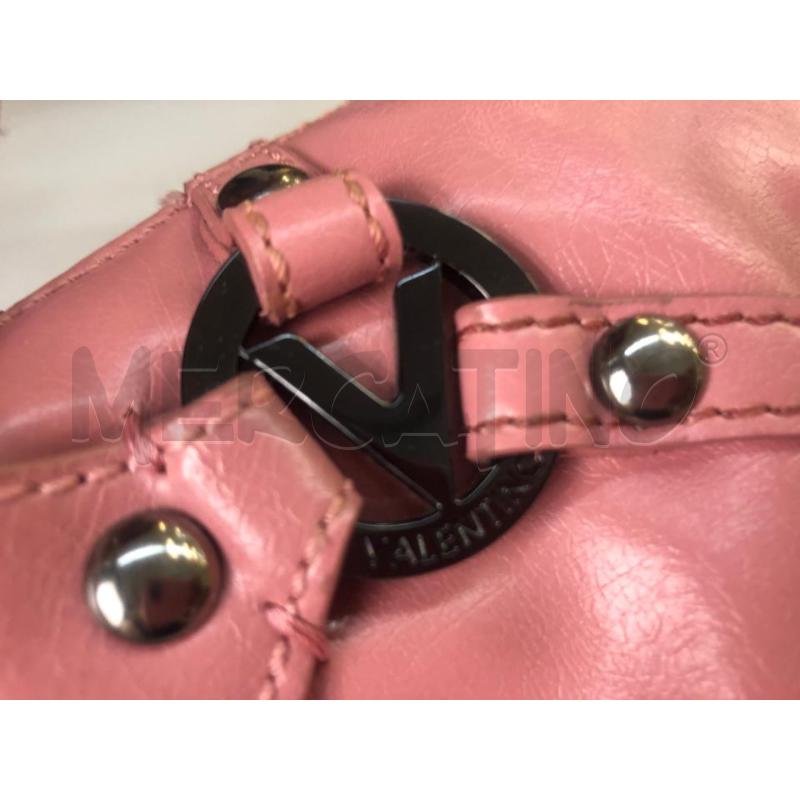 BORSA DONNA VALENTINO ROSA  | Mercatino dell'Usato Avellino 3