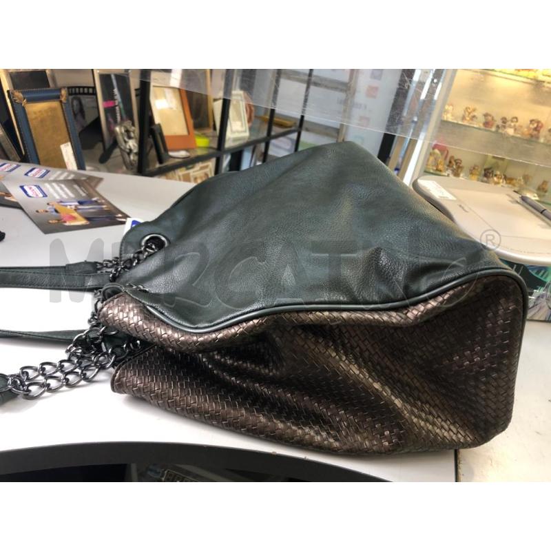 BORSA DONNA VERDE CANESTRINO LE PANDORIN  | Mercatino dell'Usato Avellino 2