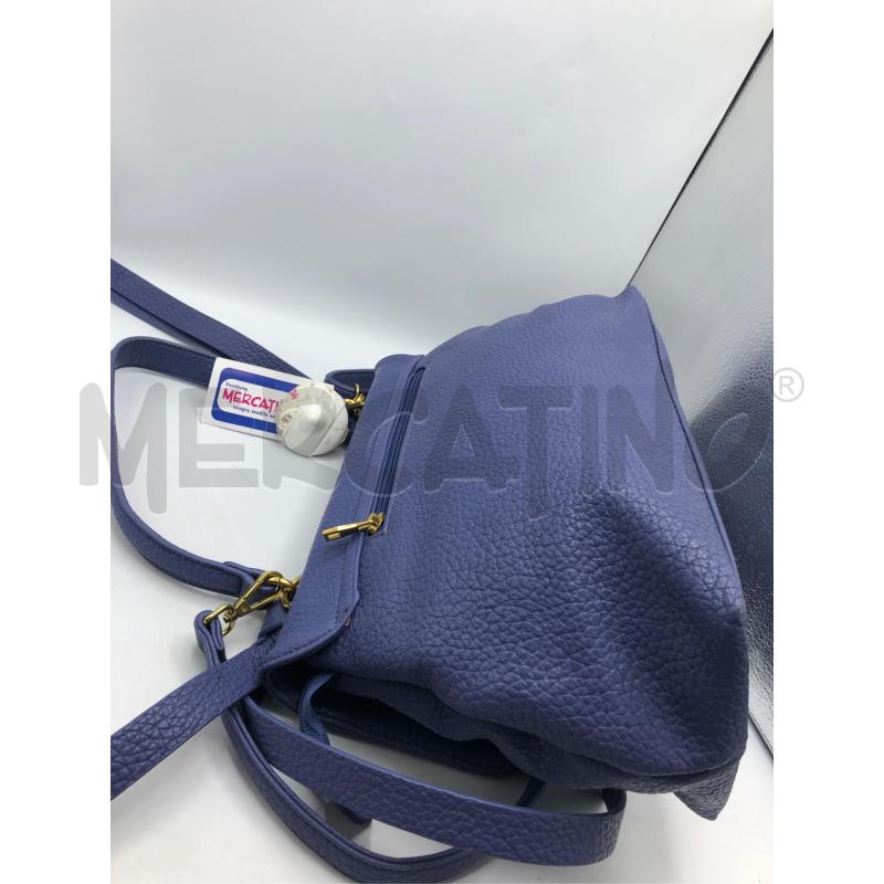 BORSA DONNA VIOLA CARTELLA TRACOLLA | Mercatino dell'Usato Avellino 4