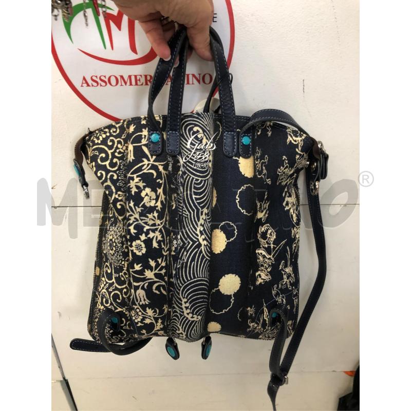 BORSA DONNA ZAINO BLU GABS  | Mercatino dell'Usato Avellino 4