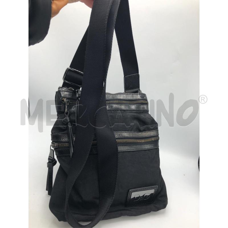 BORSA UOMO NERA TRACOLLA D&G  | Mercatino dell'Usato Avellino 1