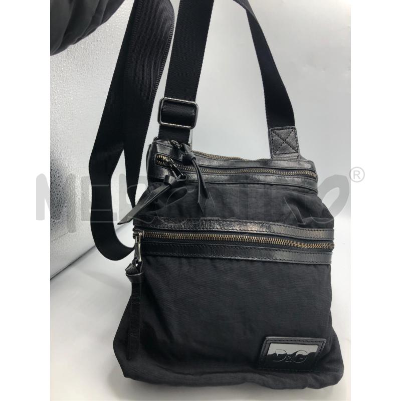 BORSA UOMO NERA TRACOLLA D&G  | Mercatino dell'Usato Avellino 2