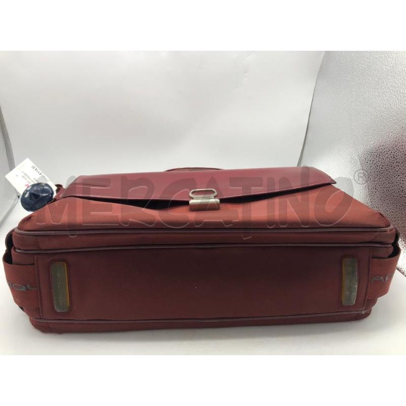 BORSA UOMO PIQUADRO PELLE BORDO  | Mercatino dell'Usato Avellino 3