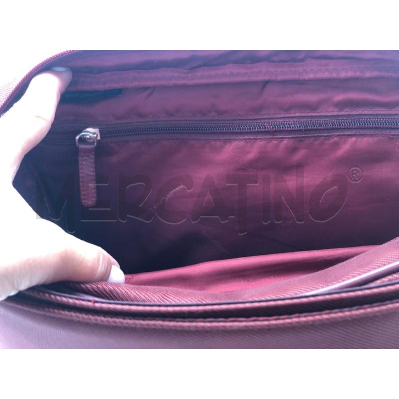 BORSA UOMO PIQUADRO PELLE BORDO  | Mercatino dell'Usato Avellino 4