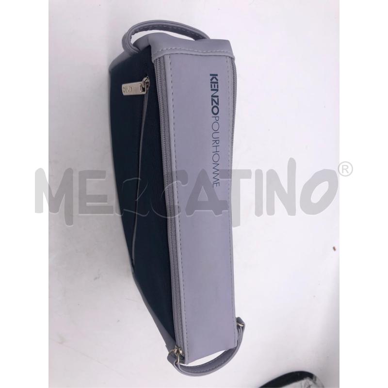 BORSELLO UOMO KENZO BLU GRIGIO  | Mercatino dell'Usato Avellino 2
