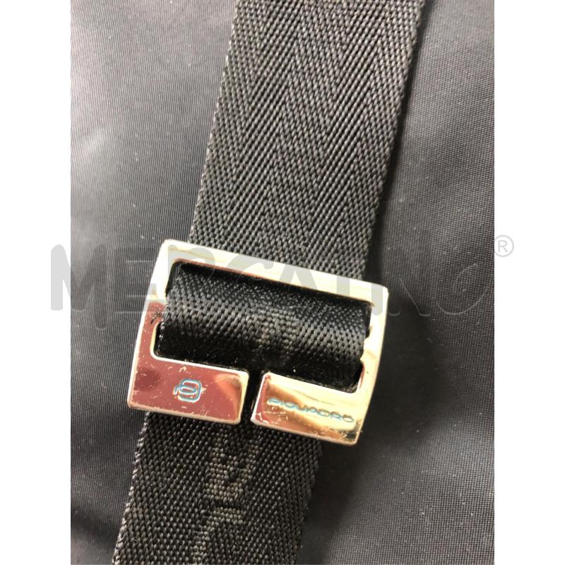 BORSELLO UOMO PIQUADRO NERO  | Mercatino dell'Usato Avellino 3