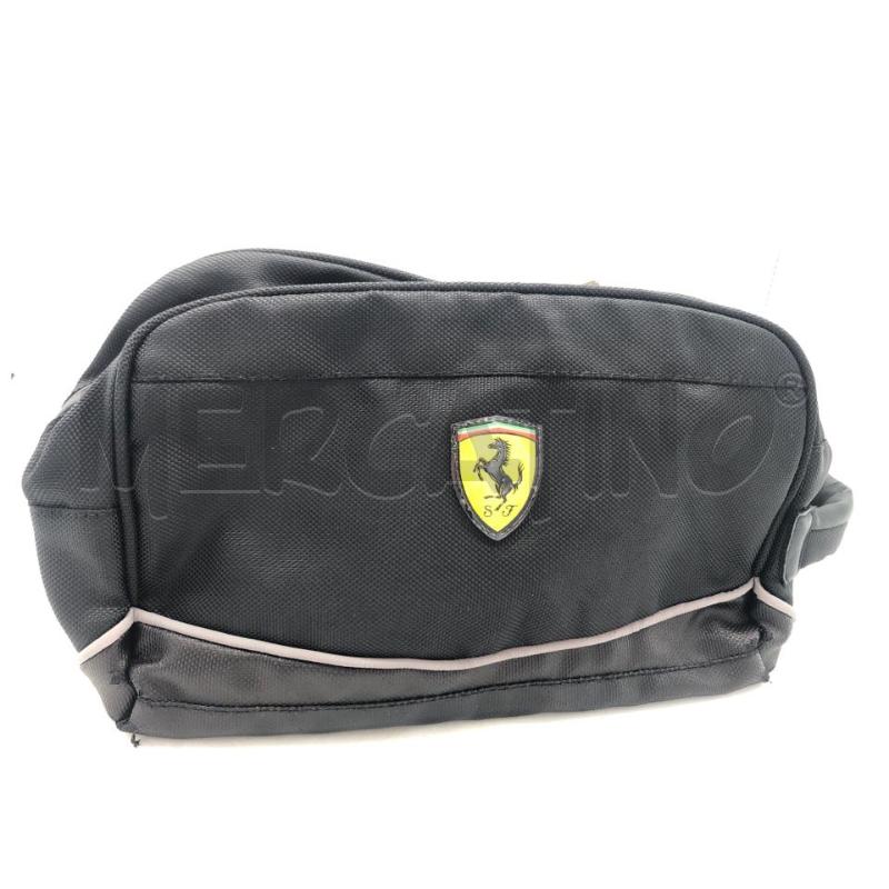 BORSELLO UOMO SCUDERIA FERRARI NERO  | Mercatino dell'Usato Avellino 1