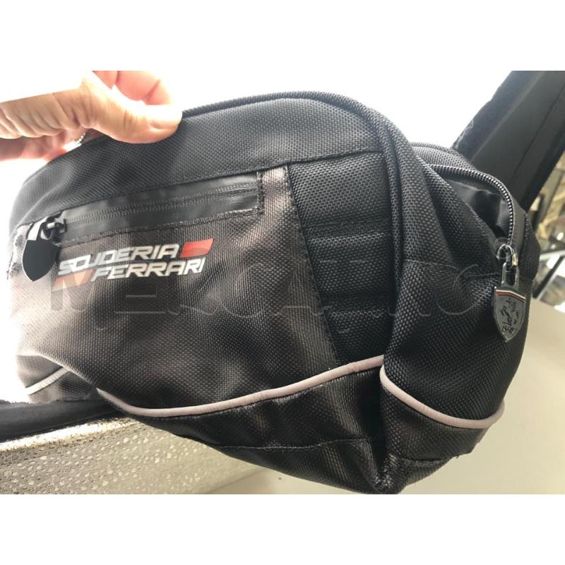 BORSELLO UOMO SCUDERIA FERRARI NERO  | Mercatino dell'Usato Avellino 4