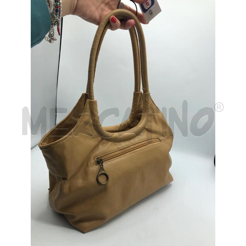 BORSETTA DONNA BEIGE CORALLINI . | Mercatino dell'Usato Avellino 3