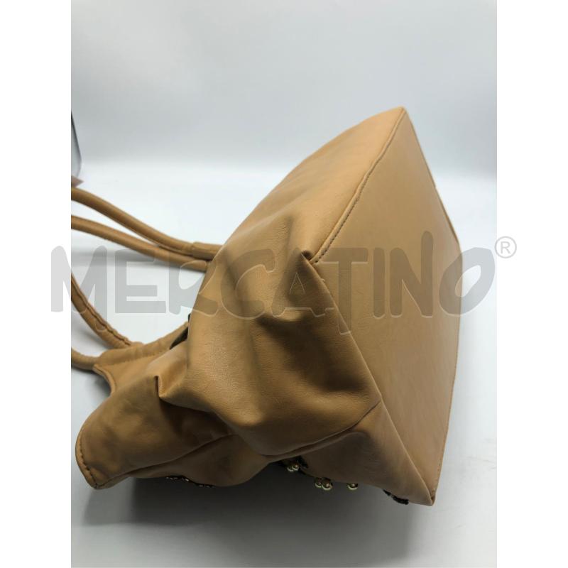 BORSETTA DONNA BEIGE CORALLINI . | Mercatino dell'Usato Avellino 4