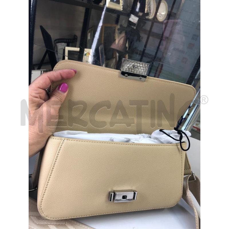BORSETTA DONNA BENETTON BEIGE NUOVA  | Mercatino dell'Usato Avellino 2