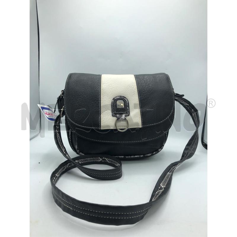BORSETTA DONNA CHARMSHAPE BIANCO NERO  | Mercatino dell'Usato Avellino 1