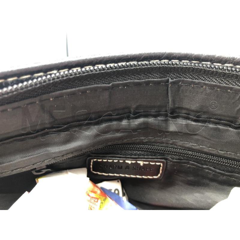 BORSETTA DONNA CHARMSHAPE BIANCO NERO  | Mercatino dell'Usato Avellino 5