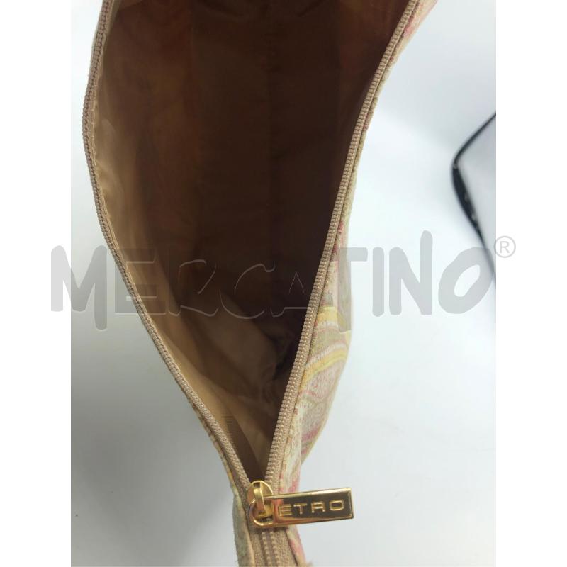 BORSETTA DONNA ETRO PROF BEIGE ROSA  | Mercatino dell'Usato Avellino 3