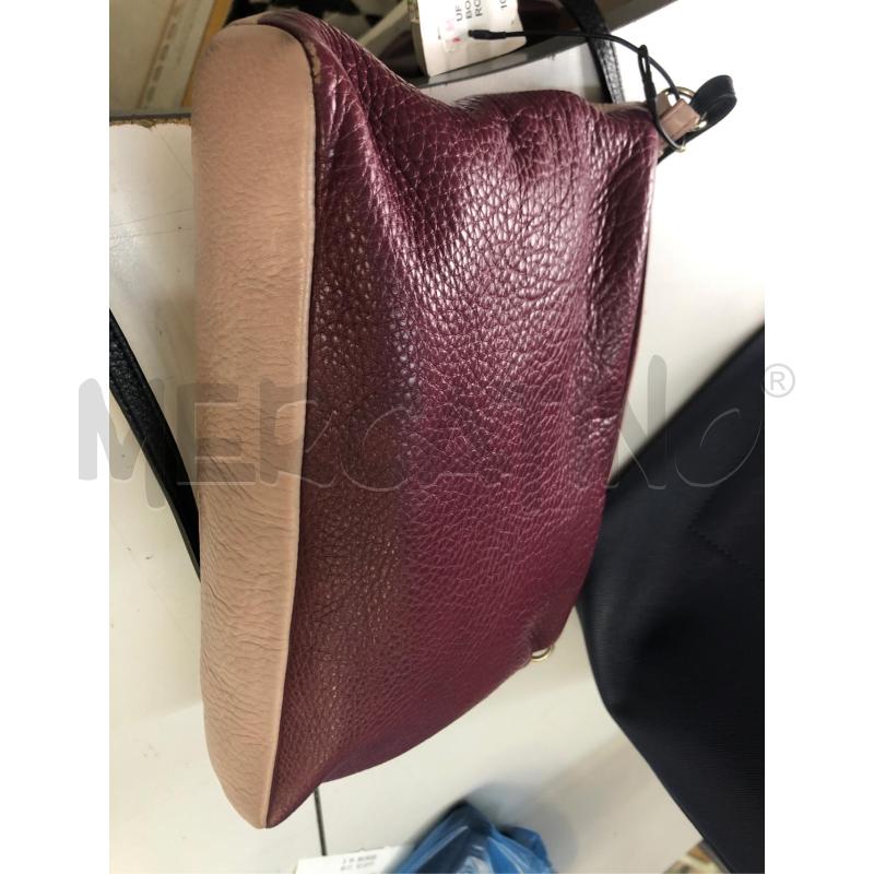 BORSETTA DONNA FURLA ROSA PRUGNA | Mercatino dell'Usato Avellino 5
