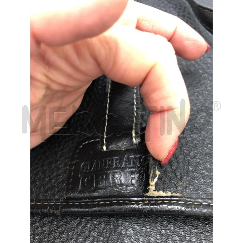 BORSETTA DONNA GIANFRANCO FERRE NERO  | Mercatino dell'Usato Avellino 2