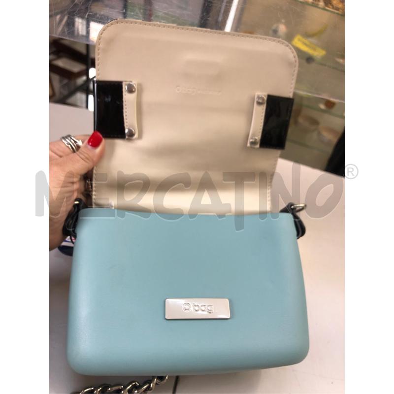 BORSETTA DONNA O BAG NERE NERA BIANCO  | Mercatino dell'Usato Avellino 3