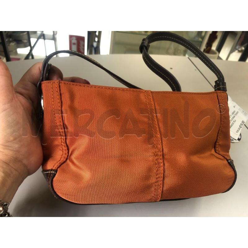 BORSETTA DONNA TOMMY ARANCIO TELA | Mercatino dell'Usato Avellino 3
